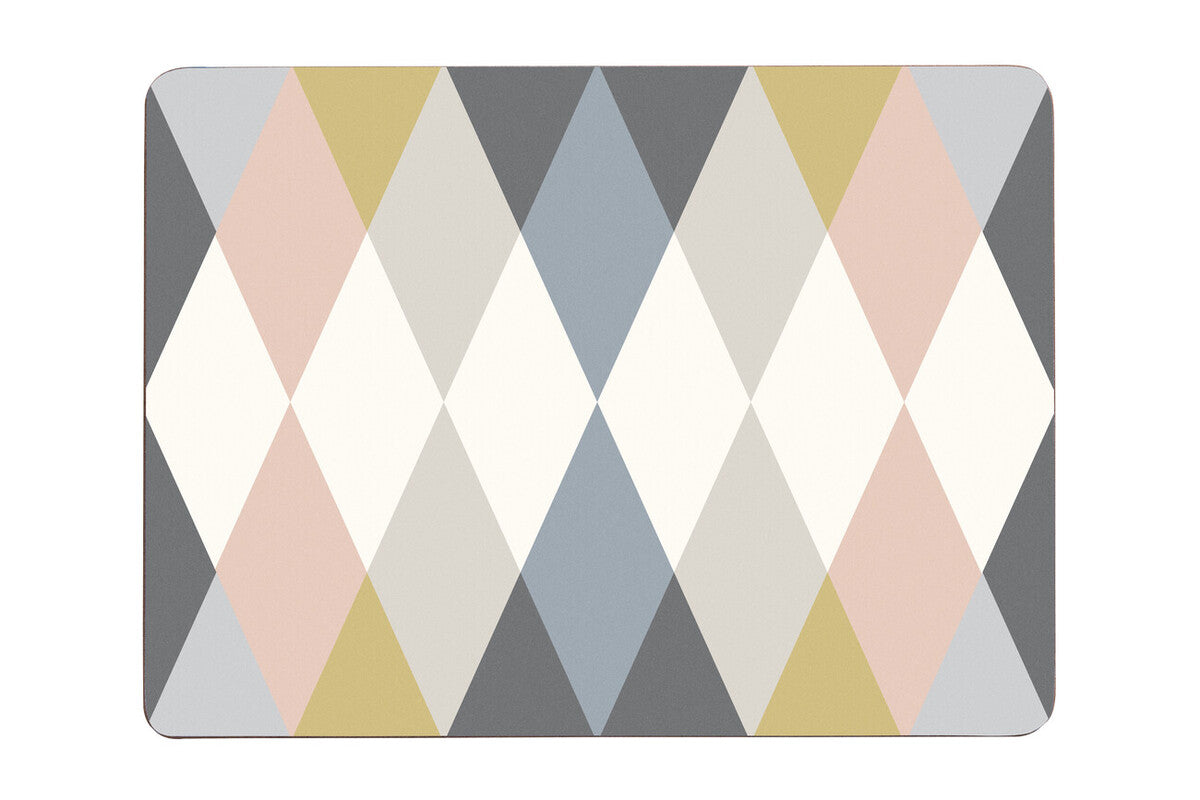 Cirque Harlequin Set Of Four Placemats