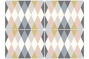 Cirque Harlequin Set Of Four Placemats
