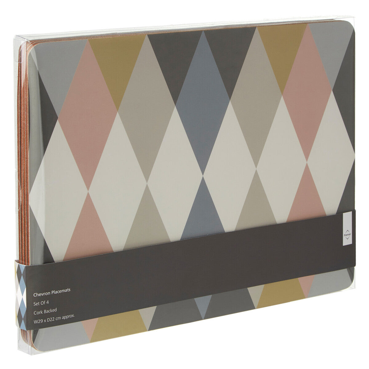 Cirque Harlequin Set Of Four Placemats