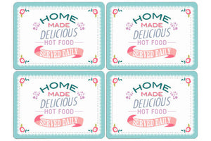 Set Of Four Amelie Cork Placemats