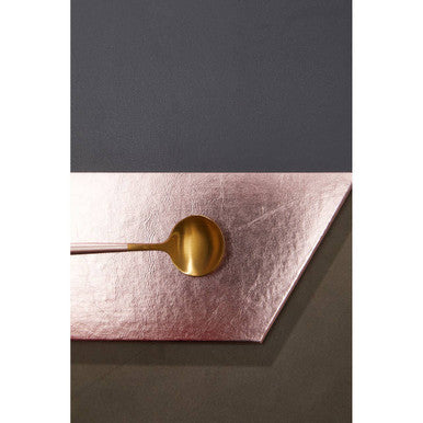 Geome Set of 4 Dipped Grey And Rose Gold