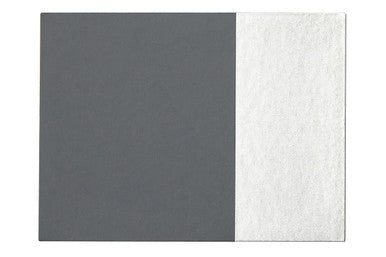 Geome Set of 4 Dipped Grey and Silver Placemats