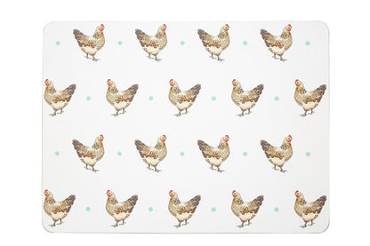 Set Of Four Mrs Henderson Cork Placemats - Image 1