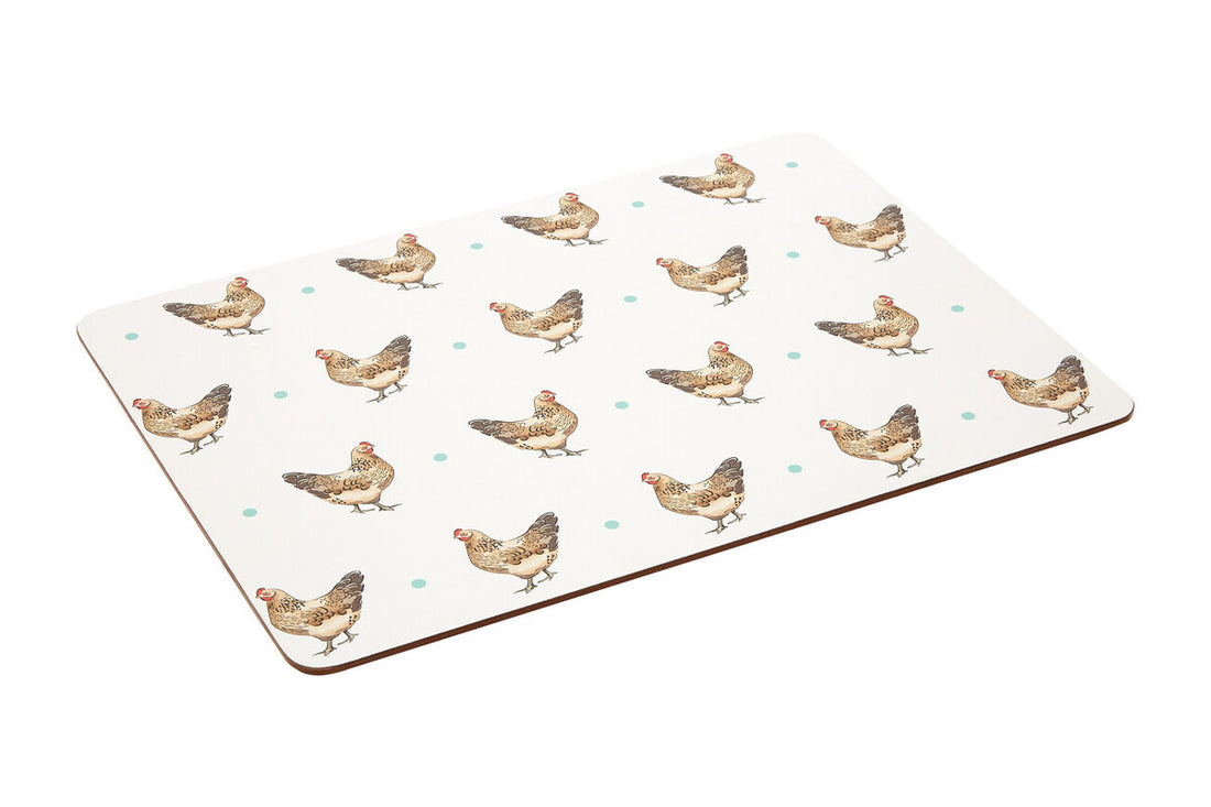 Set Of Four Mrs Henderson Cork Placemats - Image 2