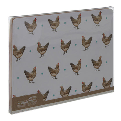 Set Of Four Mrs Henderson Cork Placemats - Image 4