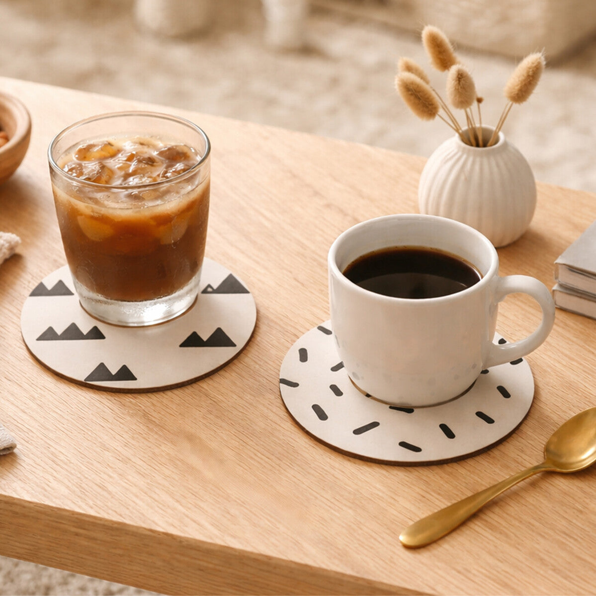 Mimo Set Of 4 Eclectic All Sorts Coasters