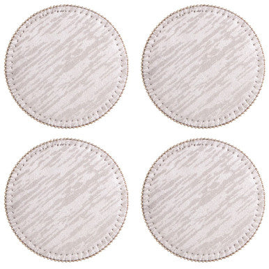 Knightsbridge Set Of 4 Round Coasters