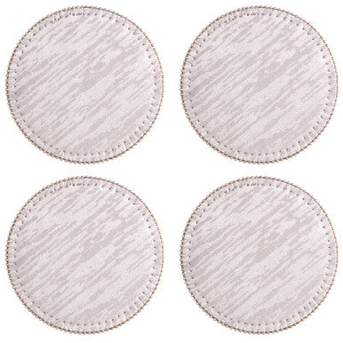 Knightsbridge Set Of 4 Round Coasters