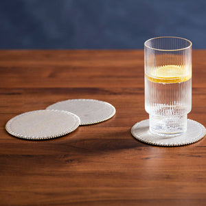 Set of 4 Round Coasters | Knightsbridge
