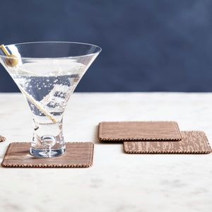 Knightsbridge Set Of 4 Square Coasters