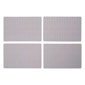 Set Of 4  Lilac Placemats | Frosted Deco