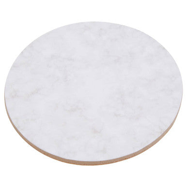 Mimo  6Pc Marble Effect Assorted Cork Coasters