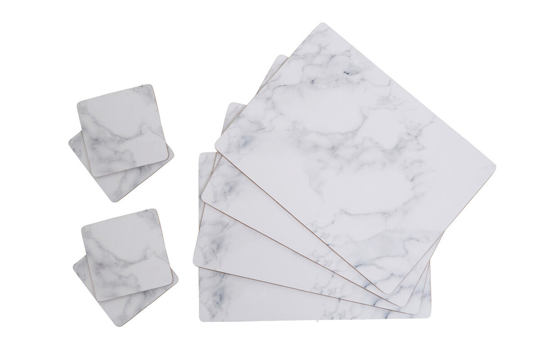 Zambie 8Pc Cork Placemats And Coasters