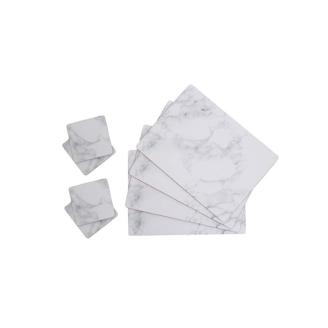Zambie 8Pc Cork Placemats And Coasters