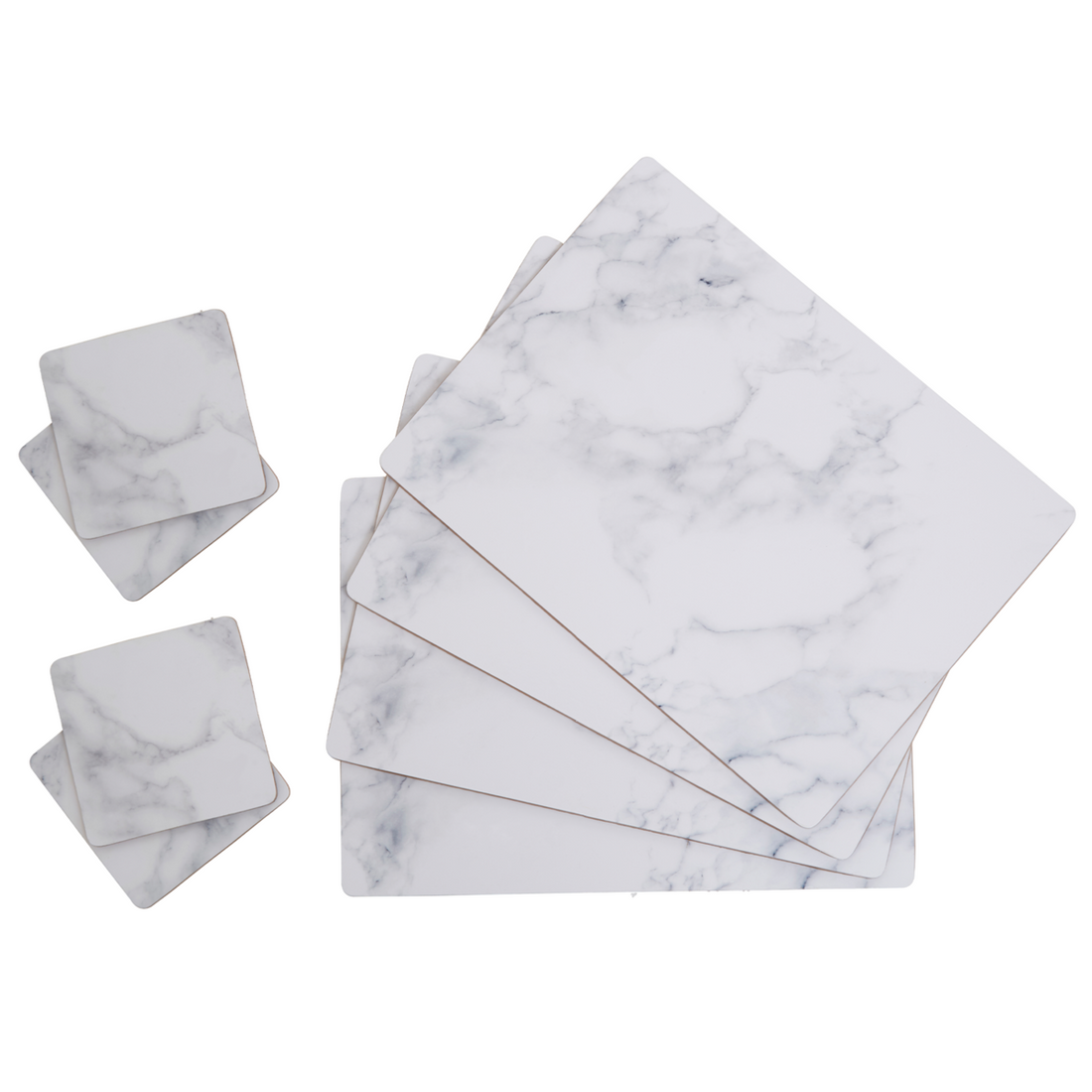 Zambie 8Pc Cork Placemats And Coasters