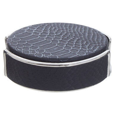 Mixology Set Of Four Black Coasters
