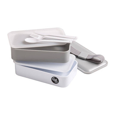 Grub Tub Grey Lunch Box