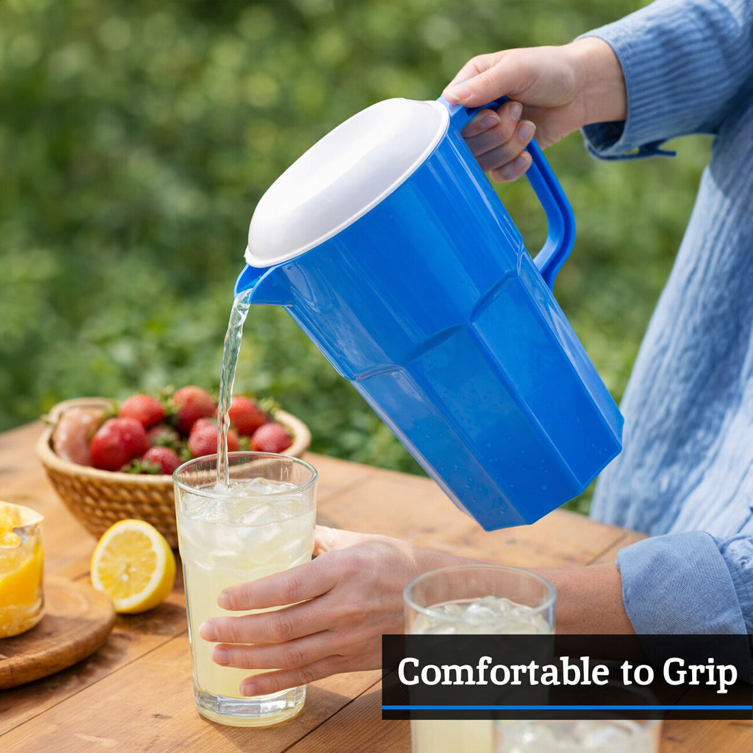 Adisa Blue 2000ml Pitcher