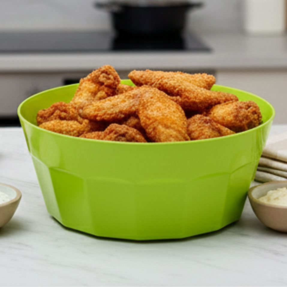 Adisa Green Plastic Bowl 3500ml