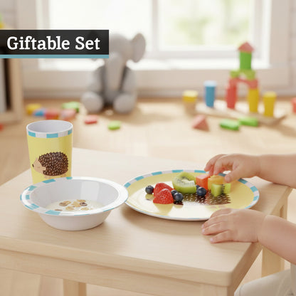 Mimo Kids Harry Hedgehog Dinner Set