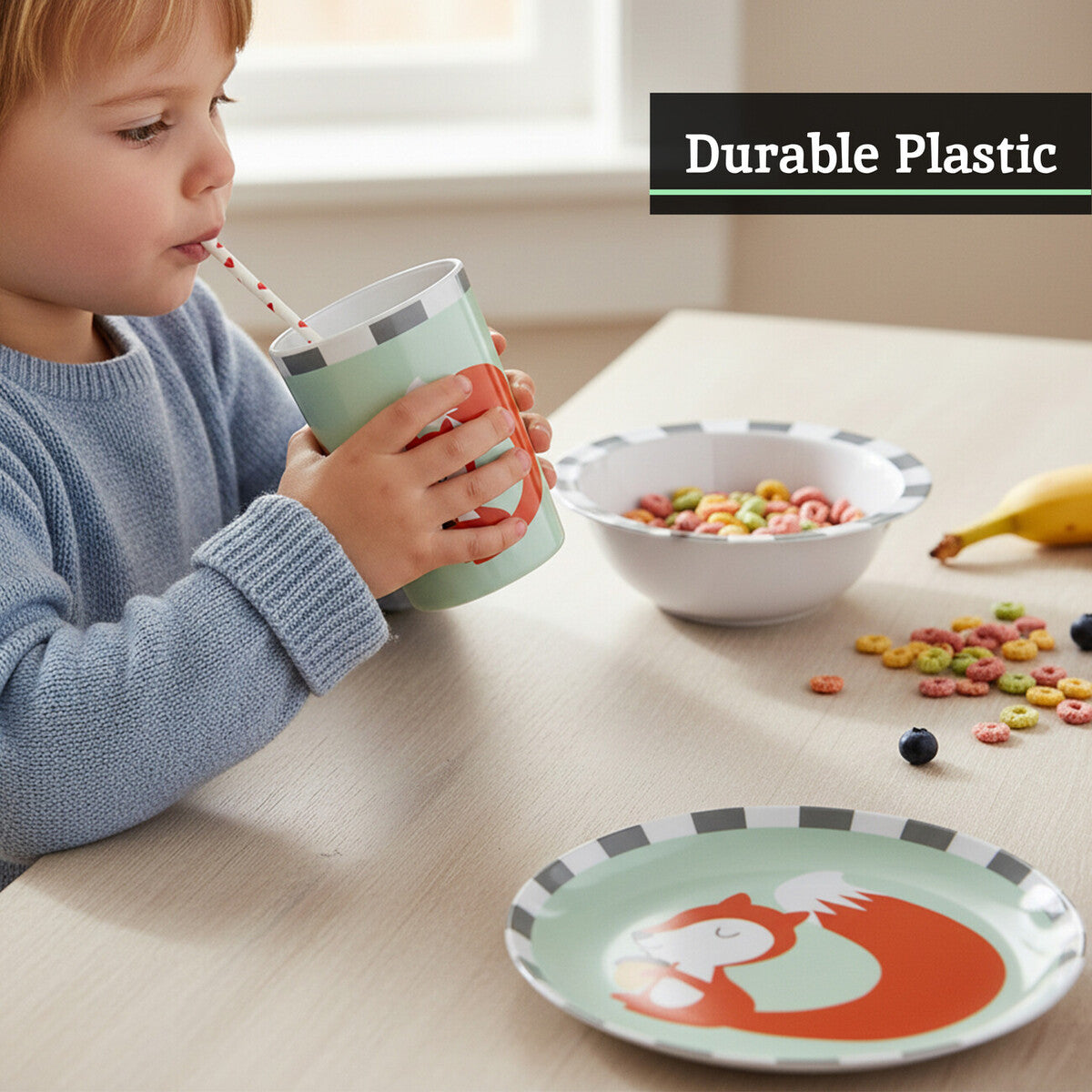 Mimo Kids Susie Squirrel Dinner Set