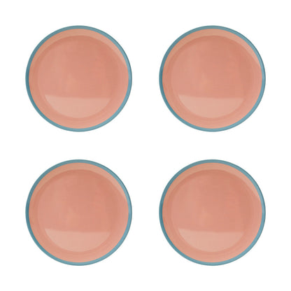 Mimo Set Of 4 Melamine Plates - Image 1
