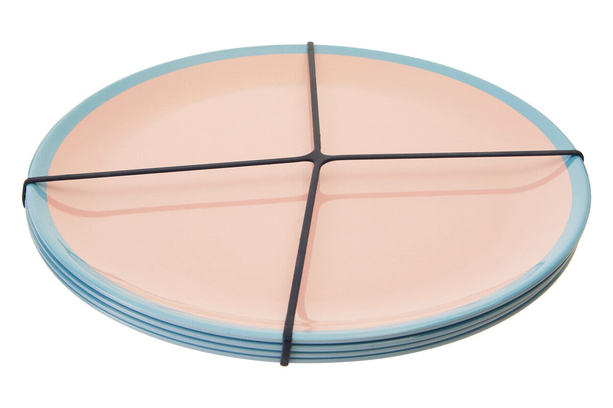 Mimo Set Of 4 Melamine Plates - Image 8