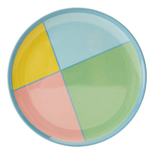 Mimo Set Of 4 Melamine Dinner Plates