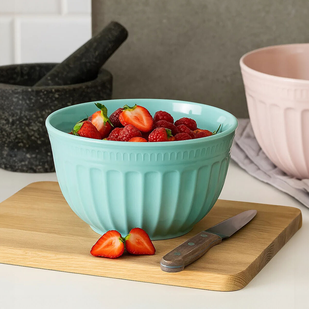 Melamine Large Green Mixing Bowl | Alden