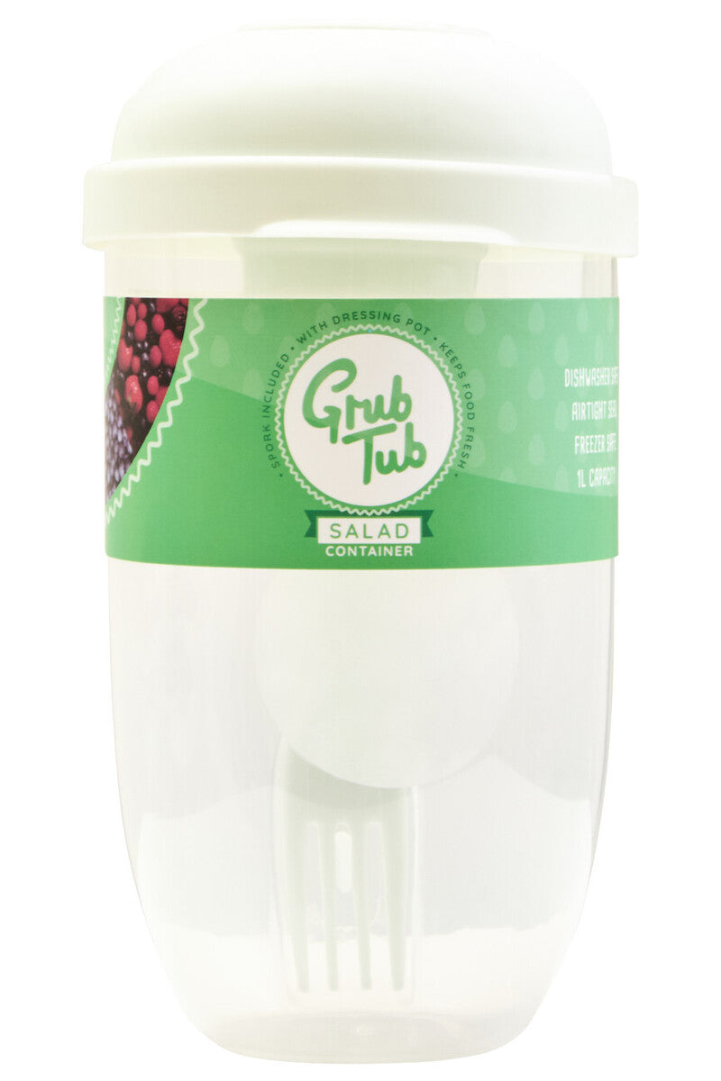 Grub Tub  Salad Cup With Fork
