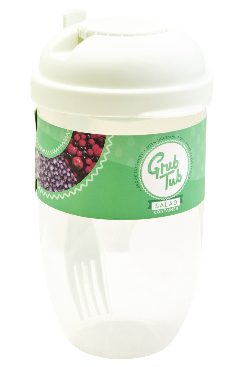 Grub Tub  Salad Cup With Fork