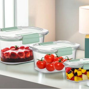 Set of 3 Food Storage Containers | Grub Tub