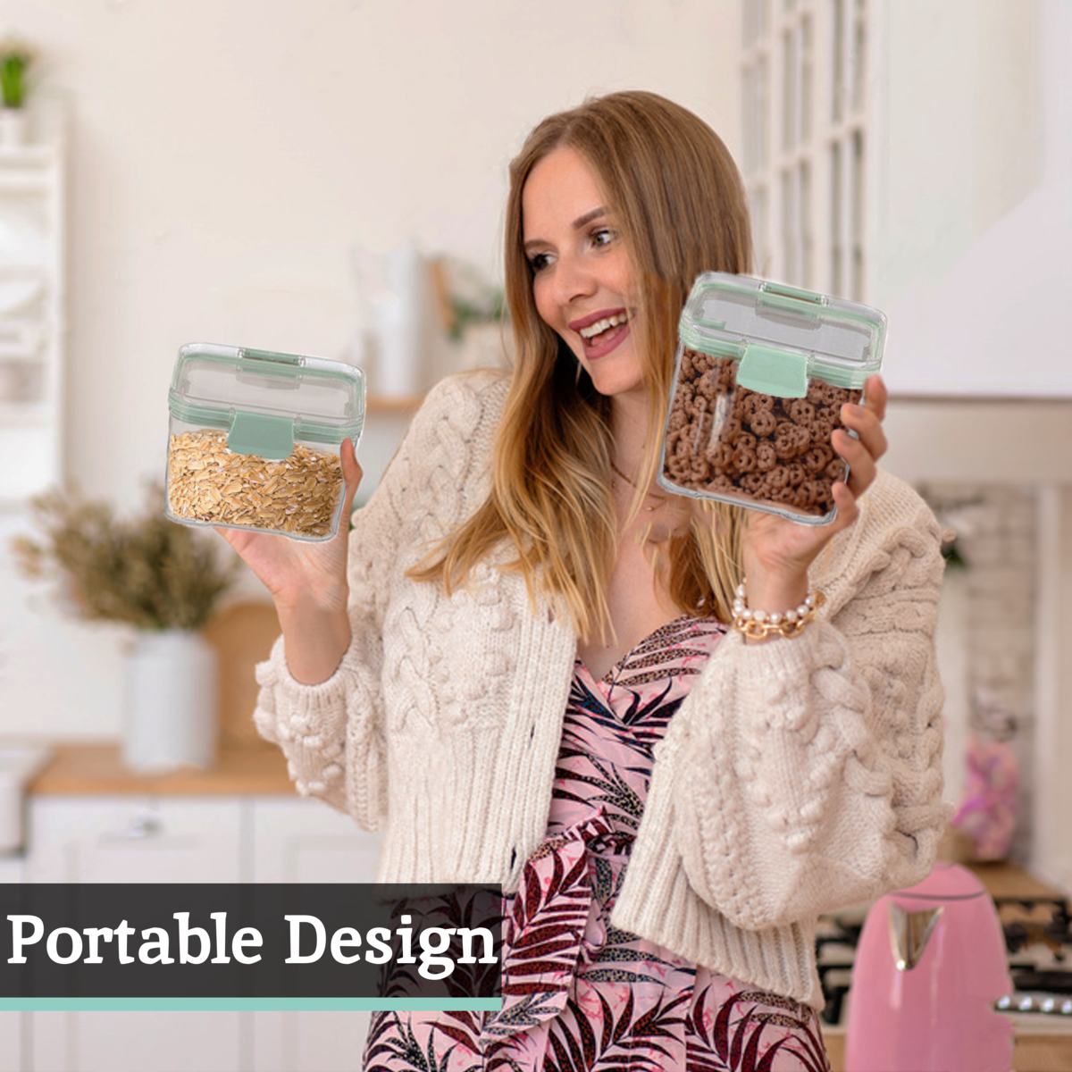 Grub Tub Set of 4 Food Storage Containers