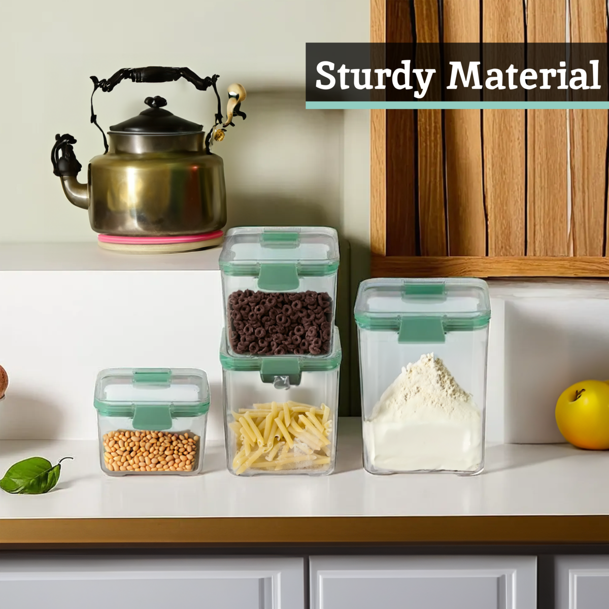 Grub Tub Set of 4 Food Storage Containers