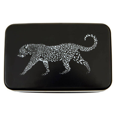 Grub Tub Leopard Lunch Box With Cutlery