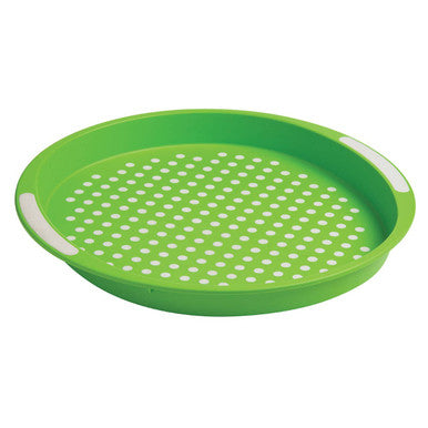 Anti Slip Round Serving Tray - image 1