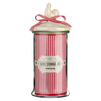 Glass Storage Jar   1650Ml