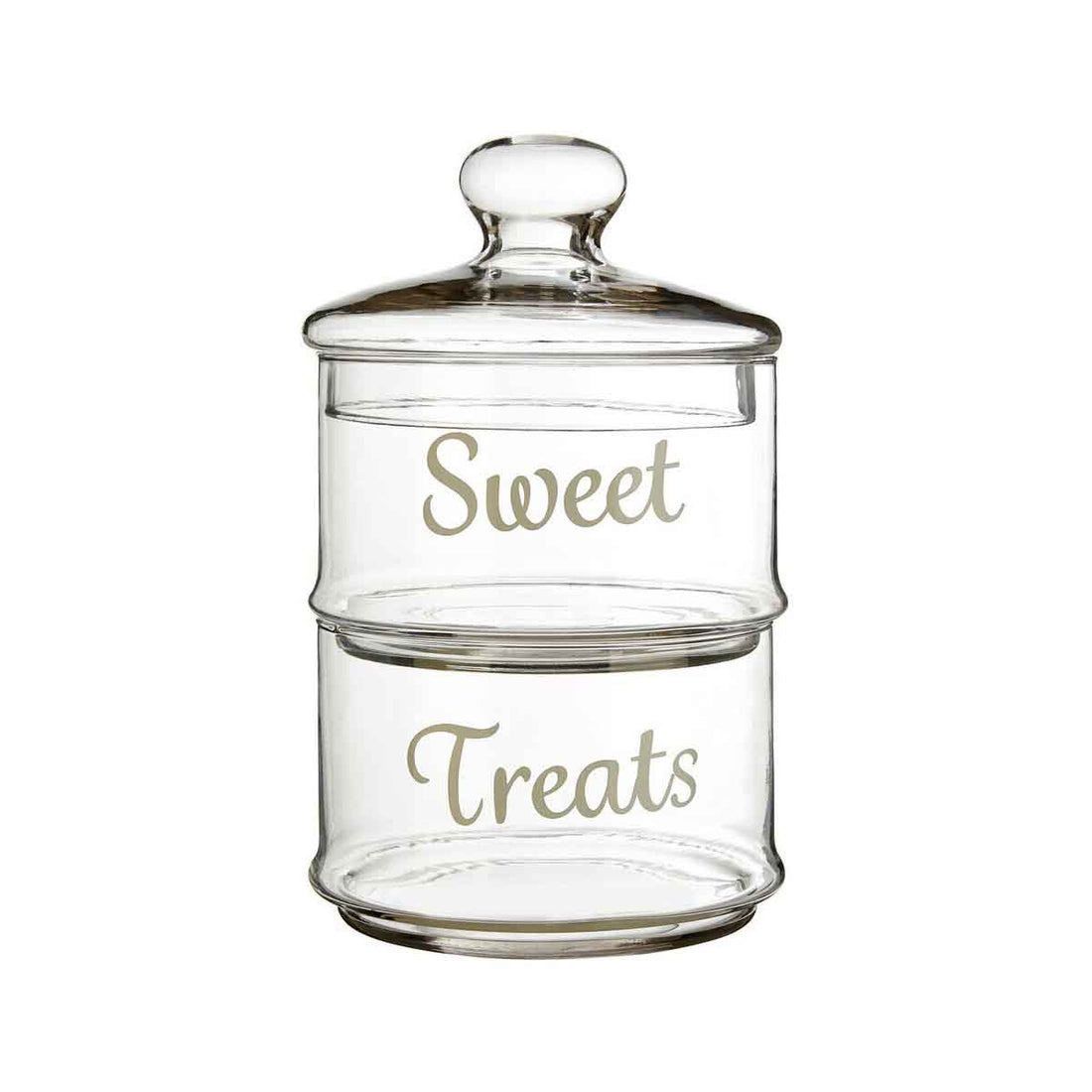 Stackable 2pc Storage Jar
