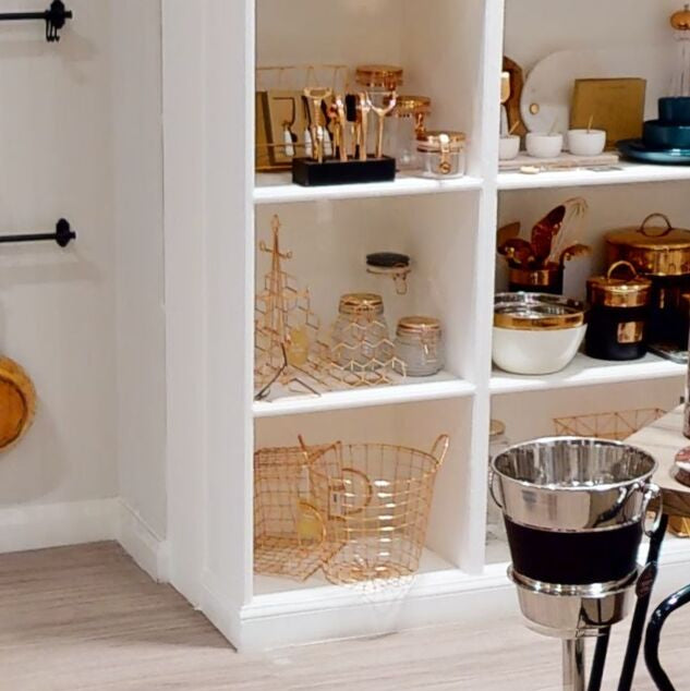 Luca Retro Pastel Grey Glass Jar - 1500ml