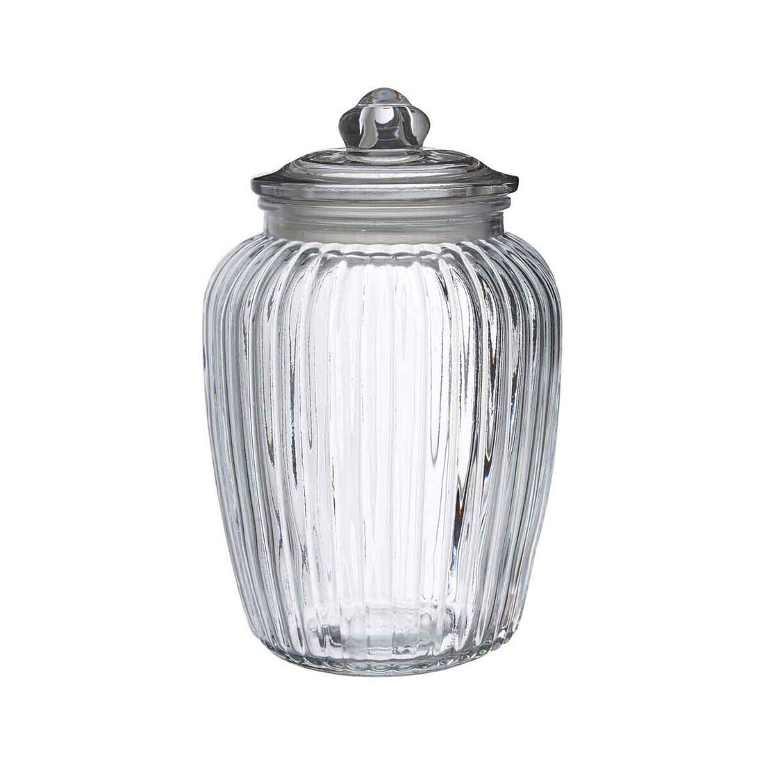 Vintage Design Glass Storage Jar - 2280ml