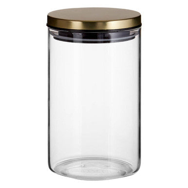 Freska 950Ml Gold Lid Storage Jar