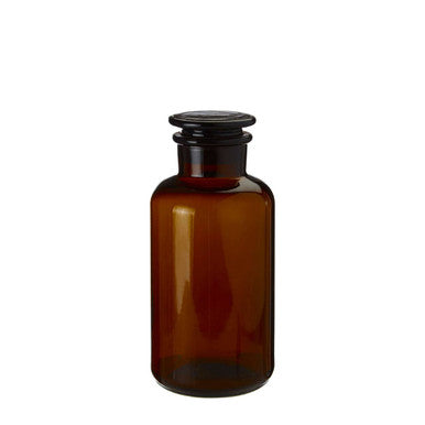 Apothecary Extra Small Amber Glass Bottle