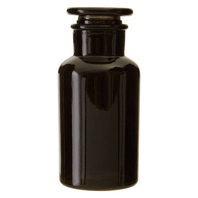 Apothecary Large Black Reagent Bottle