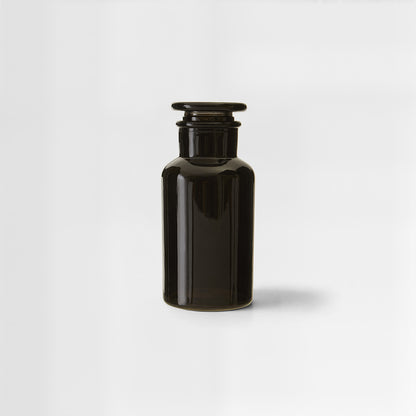 Apothecary Large Black Reagent Bottle