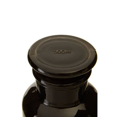 Apothecary Large Black Reagent Bottle