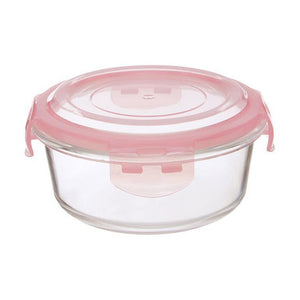 Freska 620Ml Round Glass Container