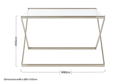 Roma Square Coffee Table