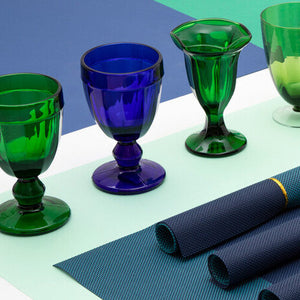Blue Glass Coloured Sundae Goblet | Vidrio