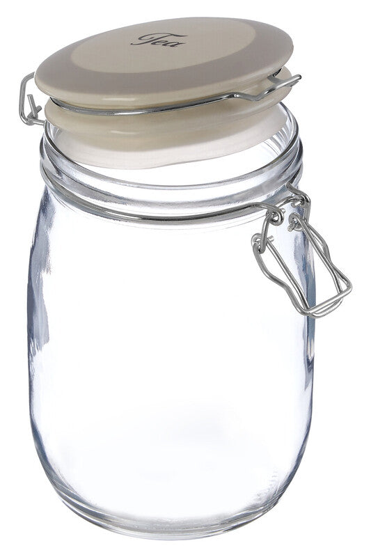 Diego Tea Glass Storage Jar 1000ml