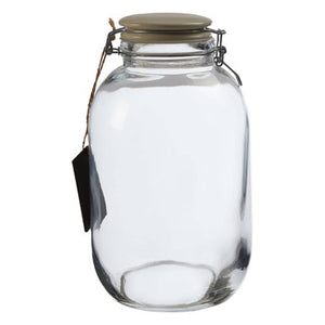 Large Glass Storage Jar 4200ml | Grocer